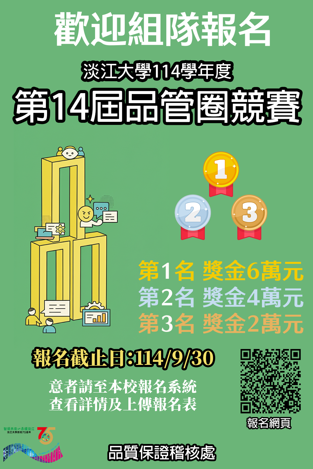 114學年度第14屆品管圈競賽活動